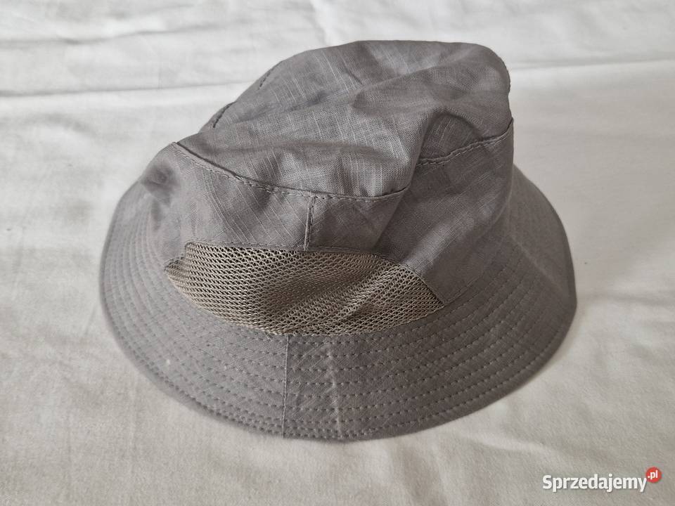 Szary letni kapeluszkapelusik unisex 58