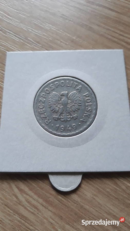 1 złoty 1949 r Aluminium 5