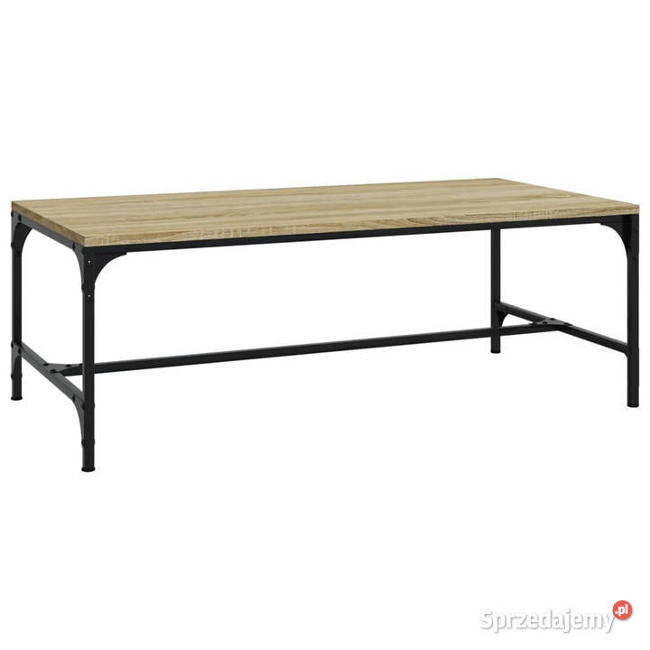 Stolik kawowy dąb sonoma 100x50x35 materiał Warszawa