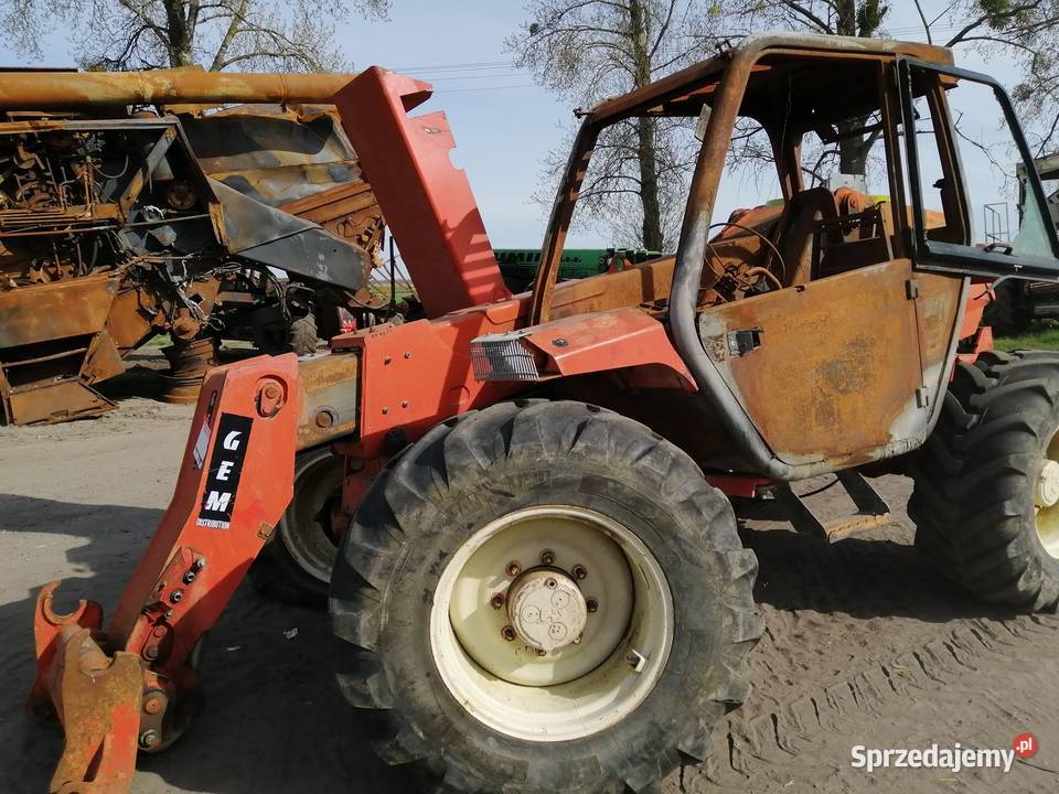 Manitou MLT 628 1998r Części wielkopolskie Wilkowo