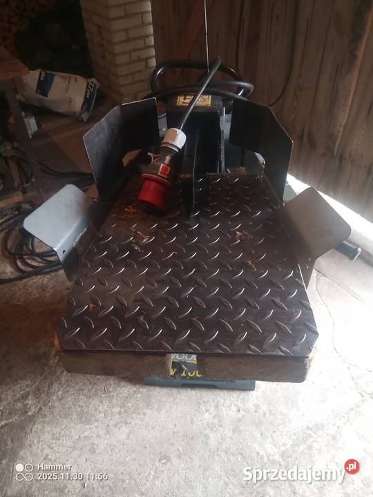 Łuparka pionowa hydrauliczna 10T 400V Leśnictwo Radzyń Podlaski