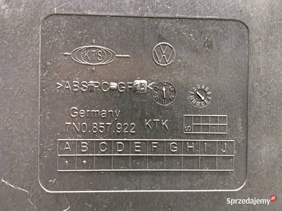 SCHOWEK KONSOLI ŚRODKOWY SEAT ALHAMBRA II osobowe sprzedam