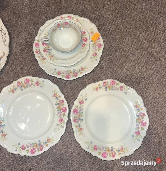 Syg Ct Tielsch Altwasser z 1940 r w kolorze ecru Porcelana i szkło pomorskie sprzedam