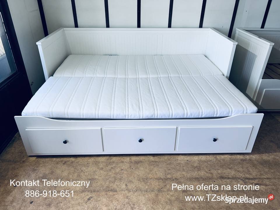 IKEA HEMNES Leżanka Łóżko z 3 szufladami 2 Rybnik
