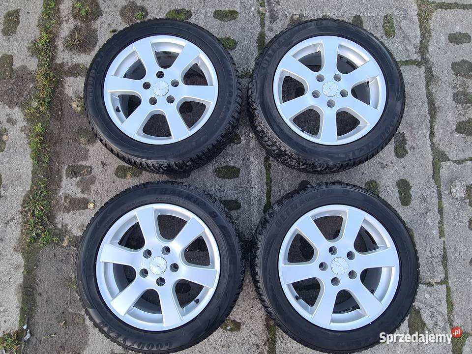 Koła alufelgi 16 zima GOODYEAR 20555R16 5x1143 Samochodowe Elbląg