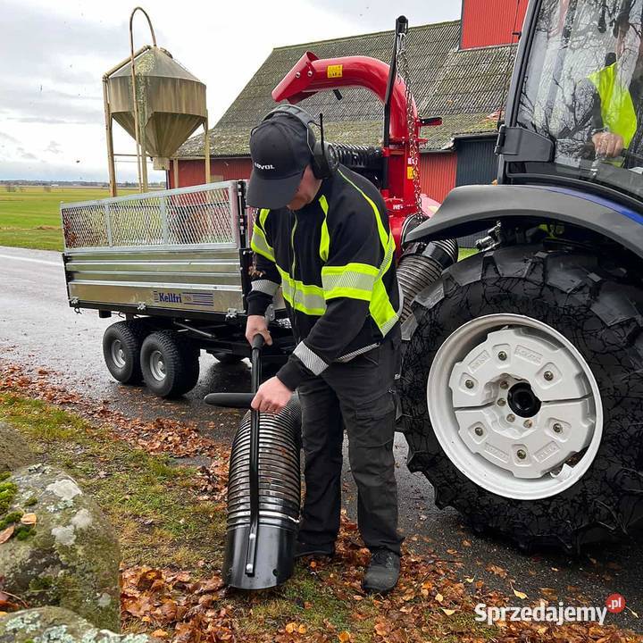 Duży odkurzacz do lisci 21 montowany na Pozostałe Włocławek