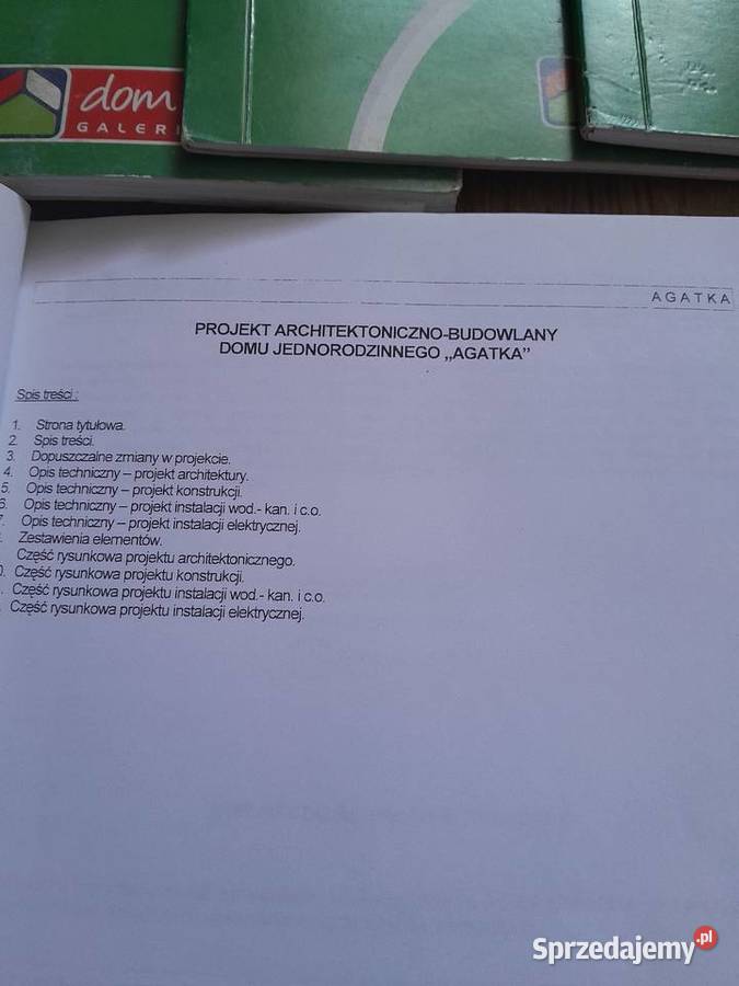 zestaw projektu domu jednorodzinnego AGATKA śląskie