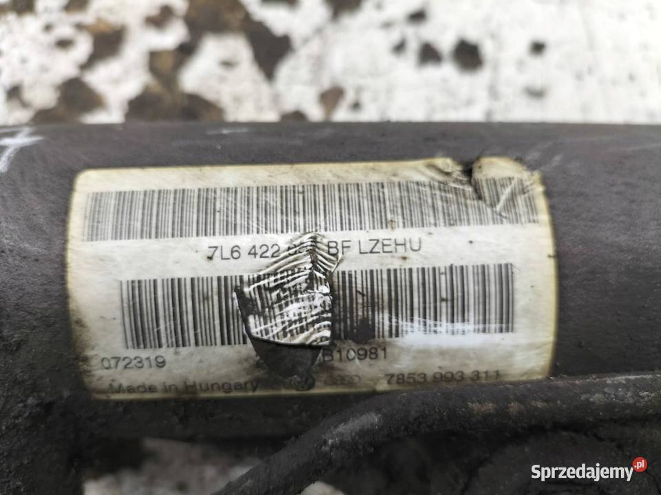 MAGLOWNICA PRZEKŁADNIA EUROPA 7L 7L6422055BF VW sprzedam