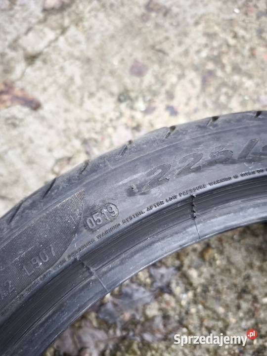 Opona Pirelli P Zero 22540 r19 RunFlat Skępe sprzedam