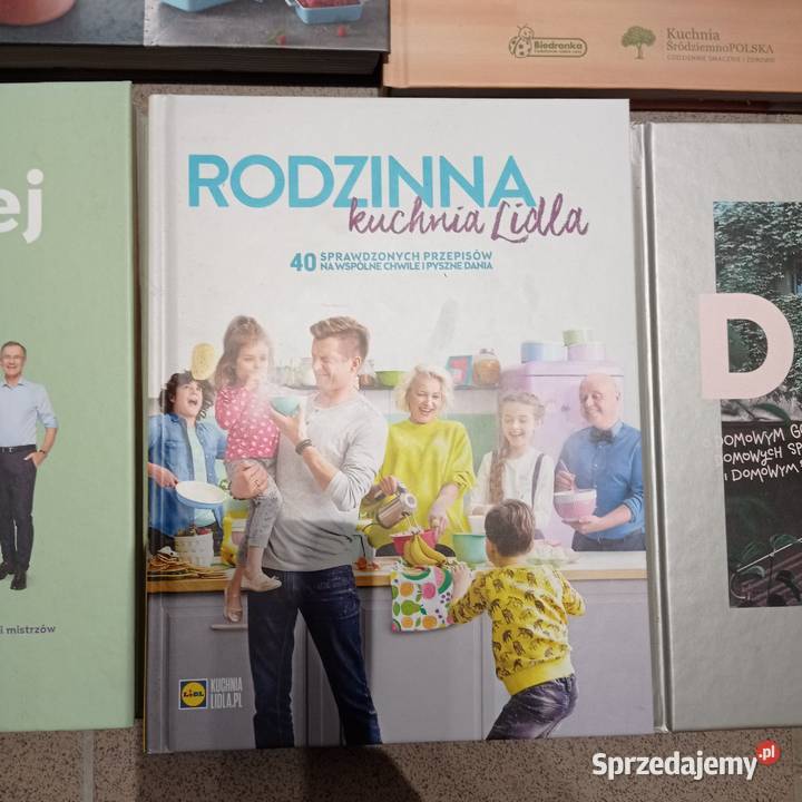Książki LIDL RÓŻNE Tanio kuchnia, potrawy Kamień Pomorski sprzedam