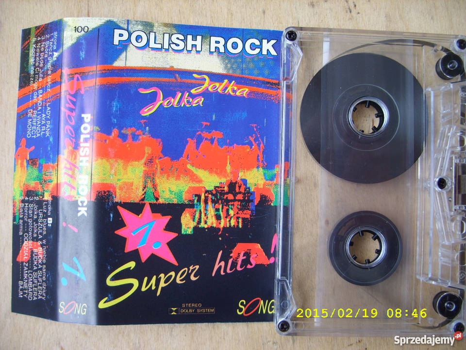 Skladanka kaseta POLISH ROCKSUPER HITS 1 Płyty i kasety Wołów