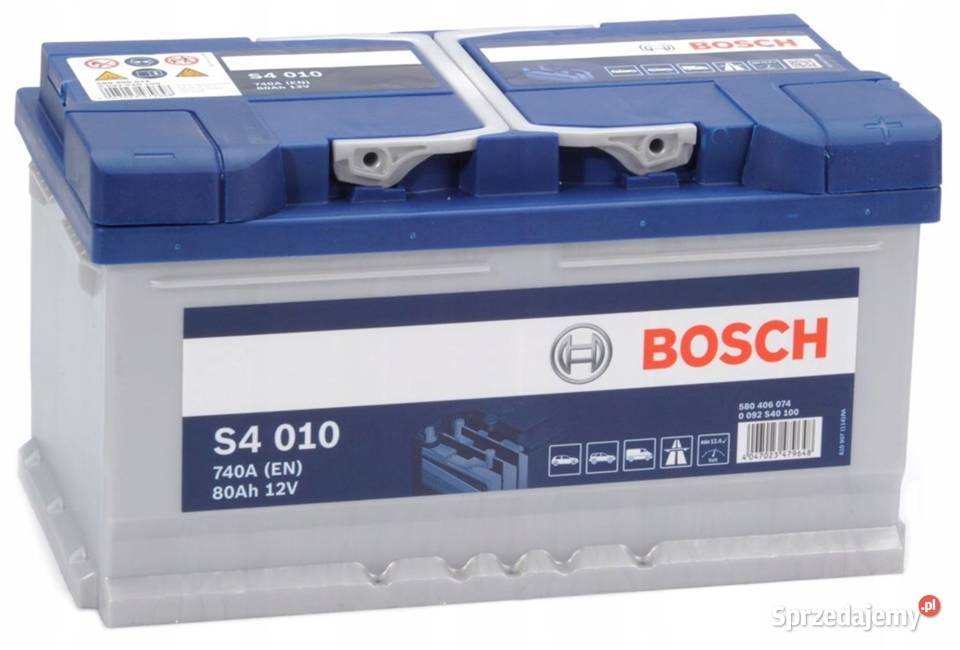 Akumulator Bosch S4 010 80Ah 740A dolnośląskie