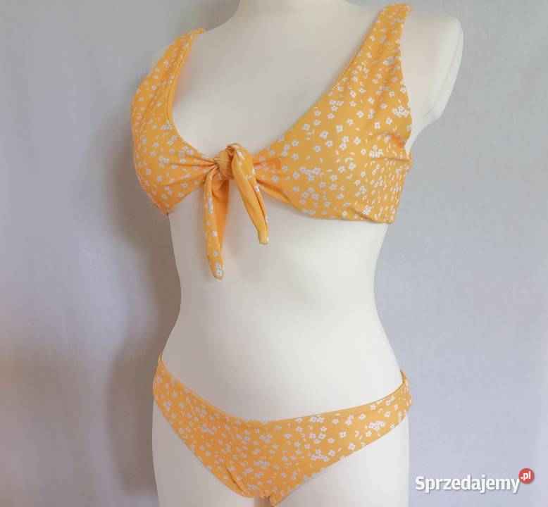 Strój Kąpielowy żółty Dwuczęściowy Bikini r 3638 Inna marka