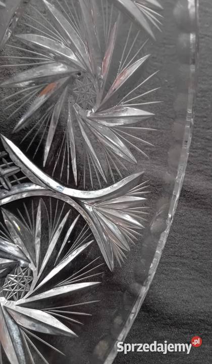 Misa kryształowa wzór Młynek Średnica 195 Koźminek