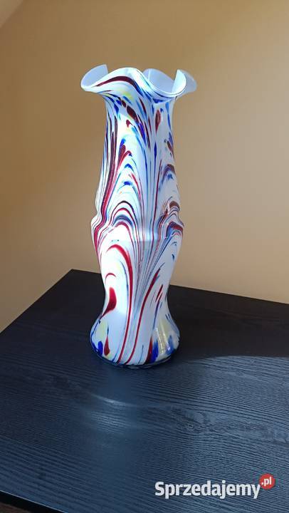Wazon szkło artystyczne lata 60 70 te XX w Zamość sprzedam