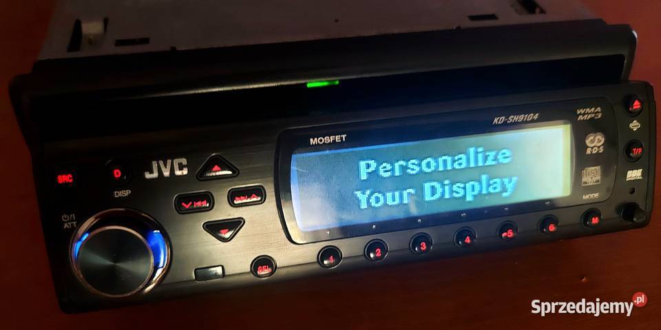 JVC KDSH9104 I DSP I Winda I Animacje I wielkopolskie Kępno