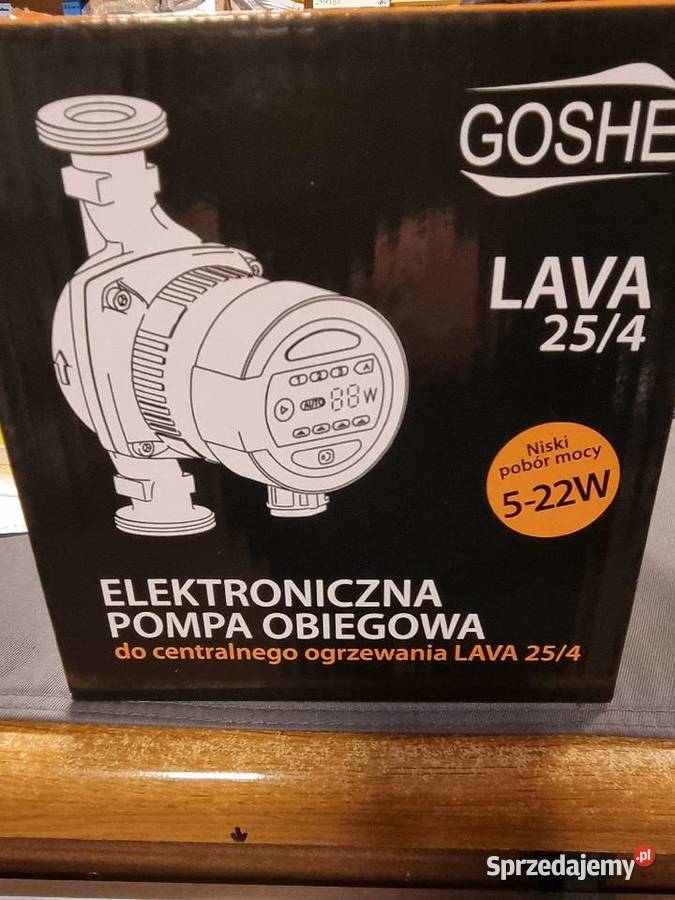 Elektroniczna pompa obiegowa do CO LAVA 254 kujawsko-pomorskie Sępólno Krajeńskie sprzedam
