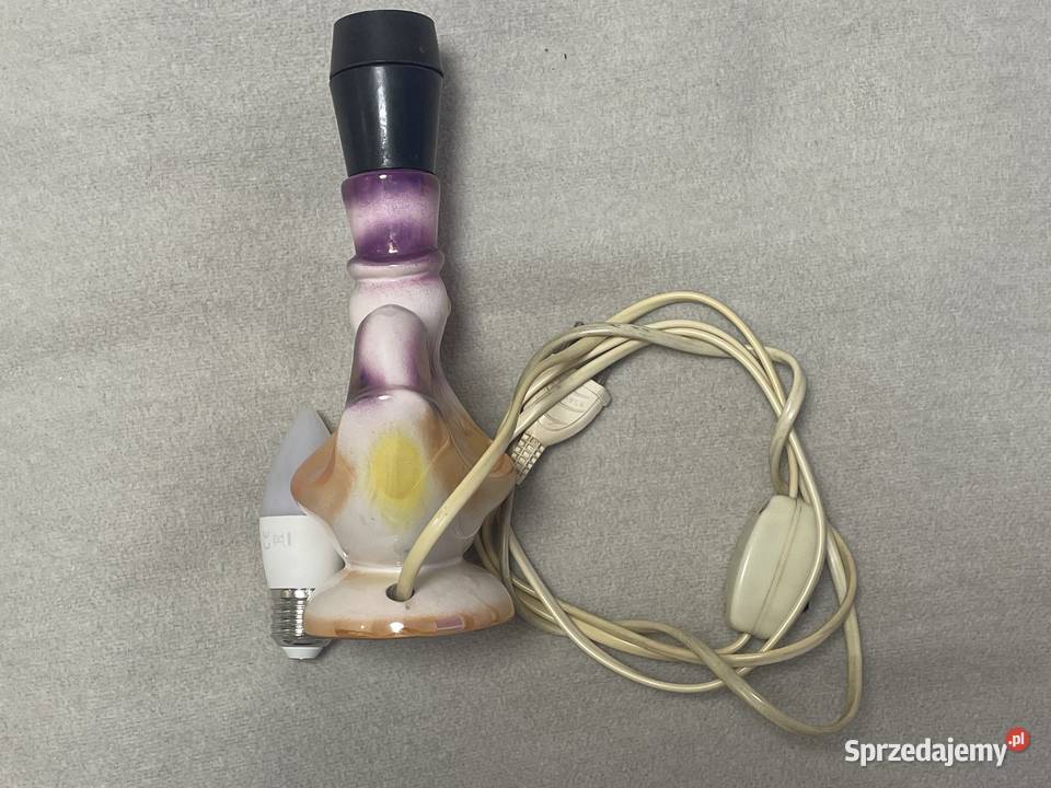 Lampka nocna kaczka PRL zachodniopomorskie