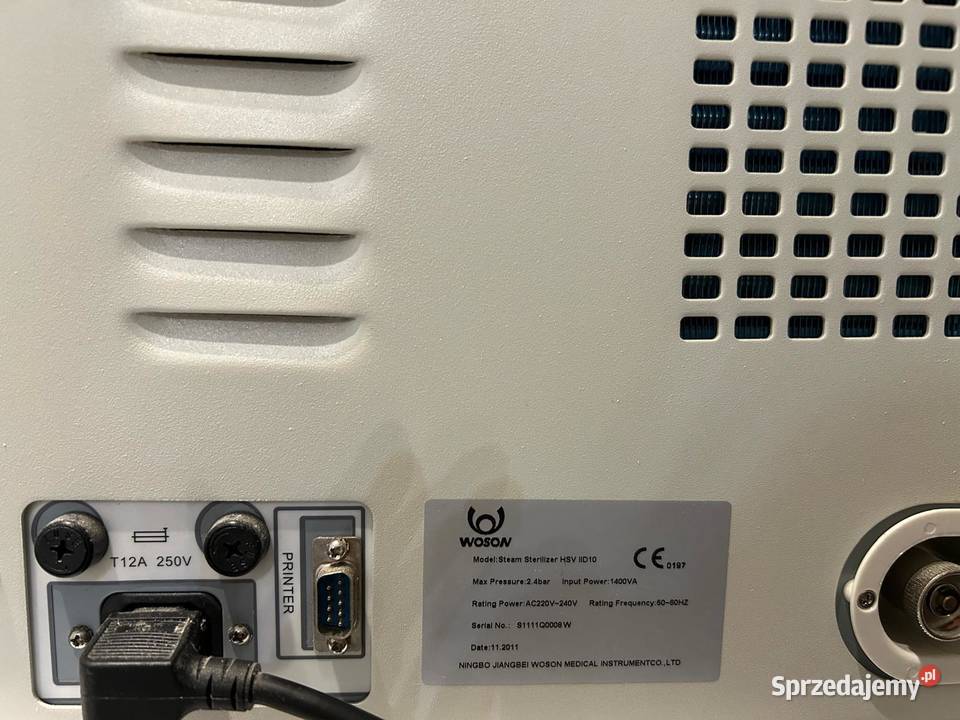 Woson Autoklaw medyczny klasy B Kraków