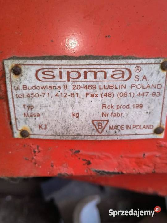 Prasa do Kostek Sipma mazowieckie