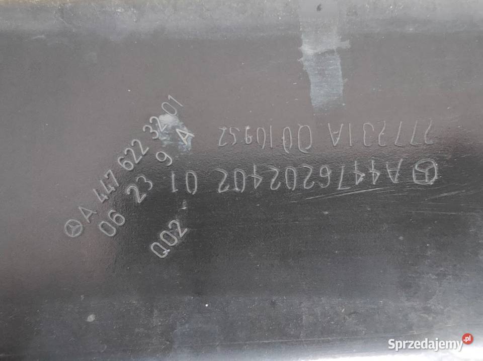 Belka Zderzaka Przedniego Vito VKlasa W447 Lift Wzmocnienia, belki i wsporniki Pleszew