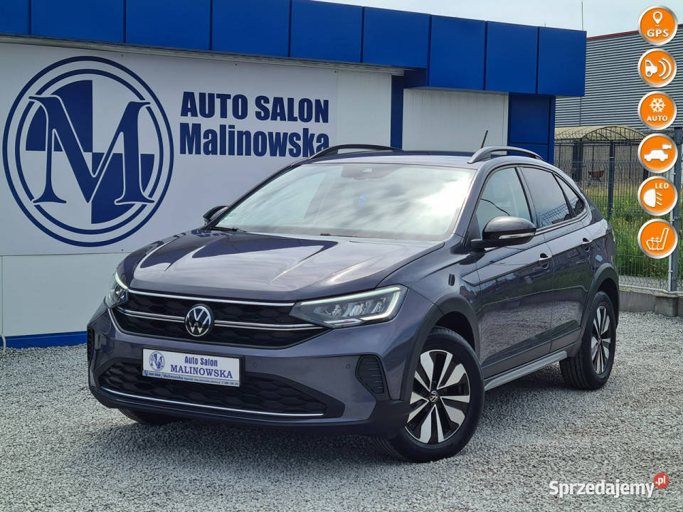Volkswagen Taigo 8 Navi 2xPDC Kamera Grzane czujnik parkowania Wągrowiec