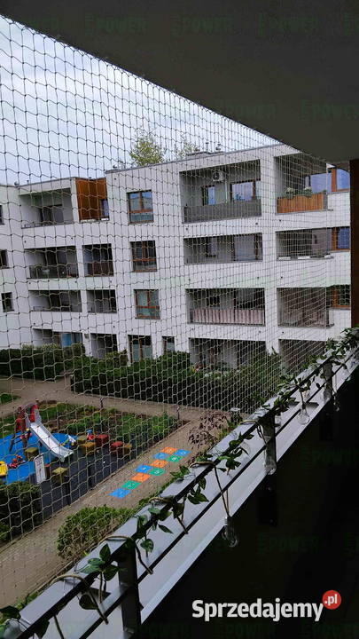 Montowanie siatki na balkon kota Warszawa siatki Pozostałe