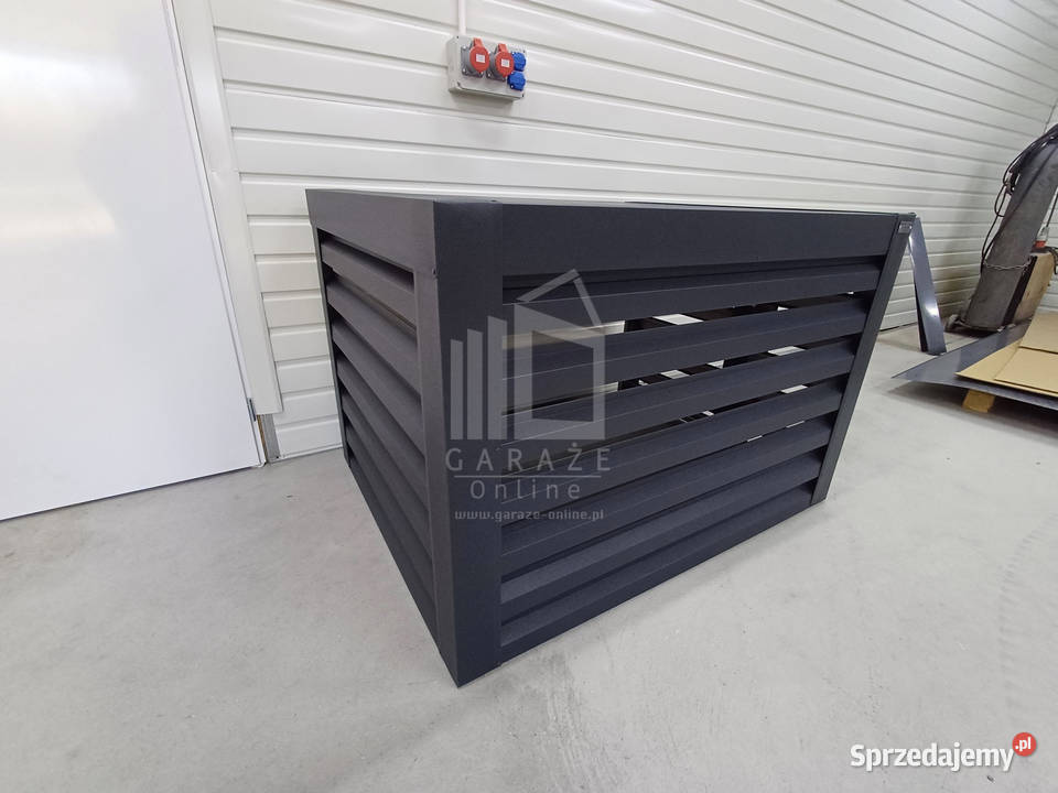 Osłona pompy ciepła 100x60x70 antracyt Zabudowa małopolskie Kraków