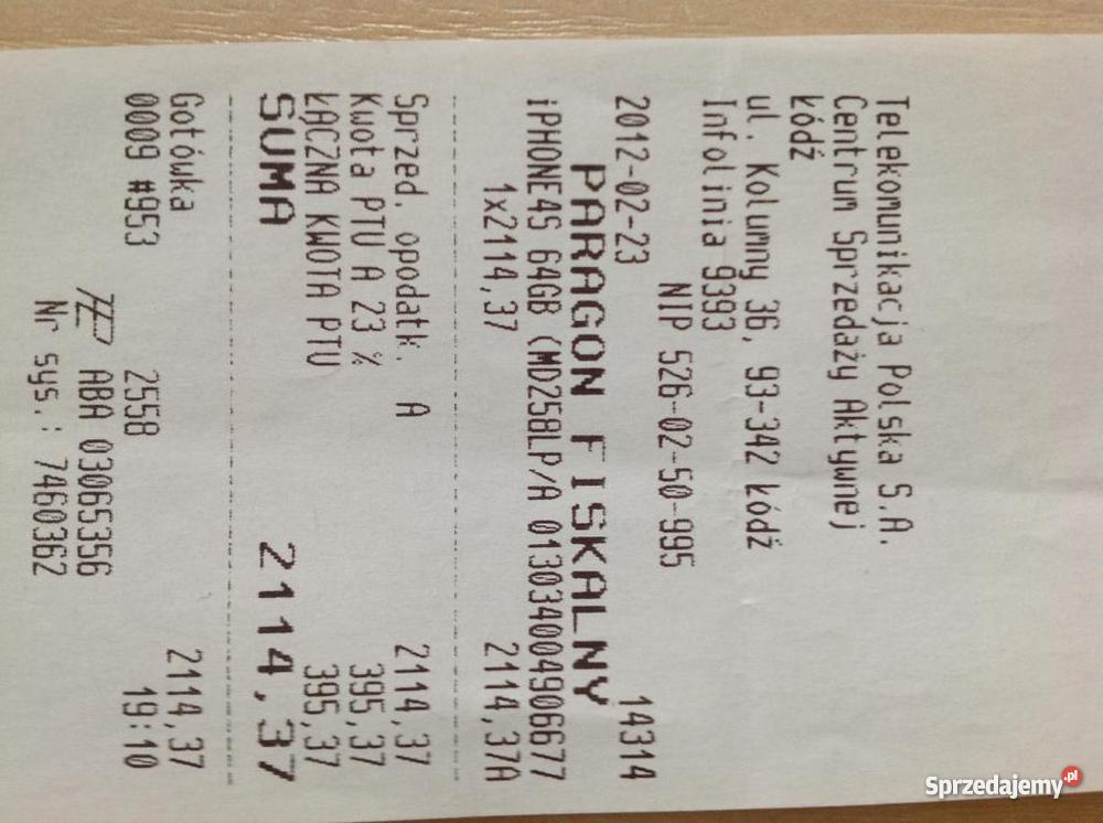 Apple Iphone 4s 64 GB BLACK na EDGE Apple sprzedam