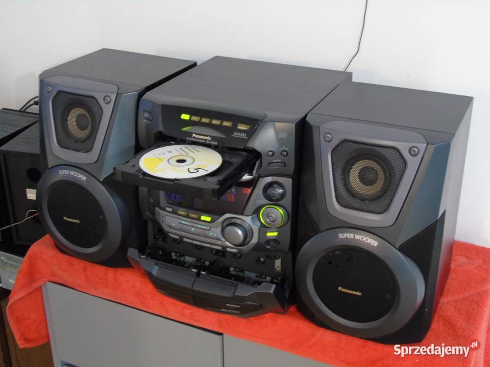 Wieża Panasonic SAAK25 kol CD AUX radio DOSTAWA podkarpackie Jasło