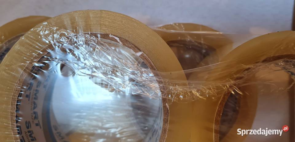 Taśma klejąca pakowa bezbarwna 100m Mocna Siewierz