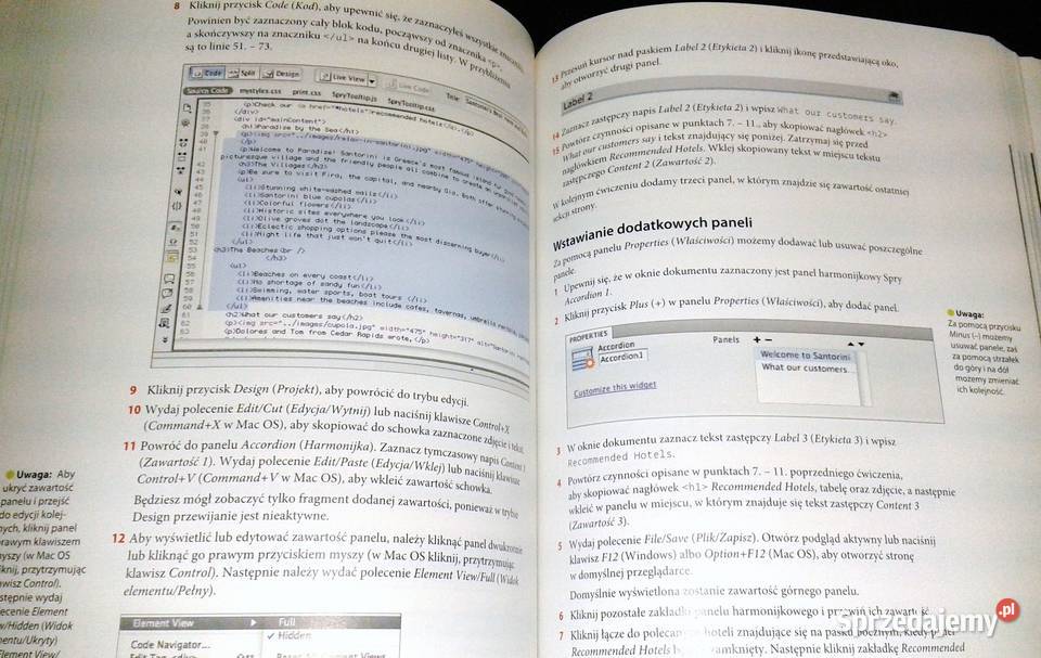 Adobe Dreamweaver CS4CS4 Oficjalny podręcznik Chełm