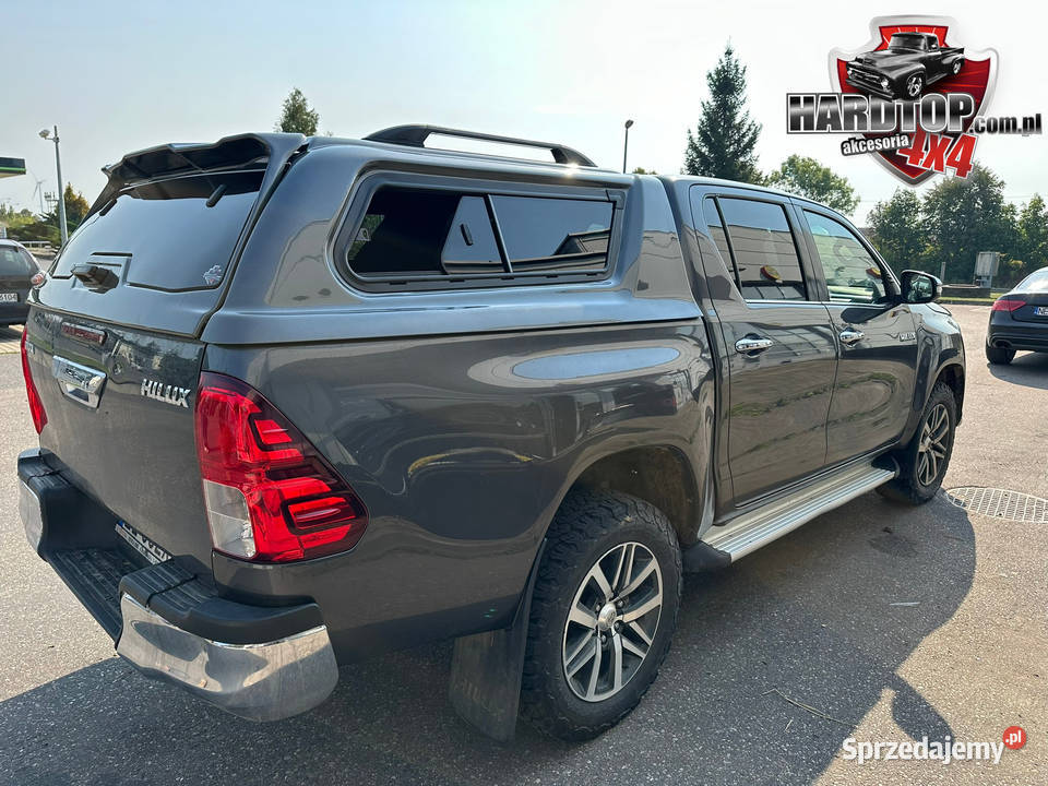 Zabudowa PREMIUM Hardtop Toyota Hilux na pake Akcesoria samochodowe warmińsko-mazurskie Pasłęk