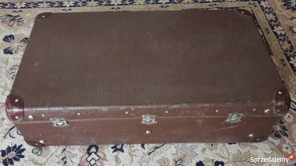 Stara walizka tekturowa Warszawa sprzedam