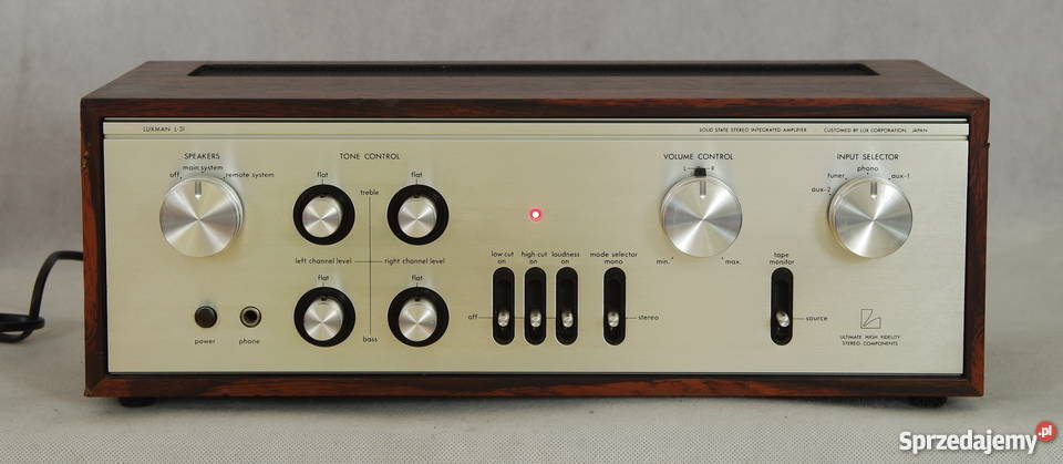 Luxman L31 świetny wzmacniacz vintage Oryginalny Szczodre