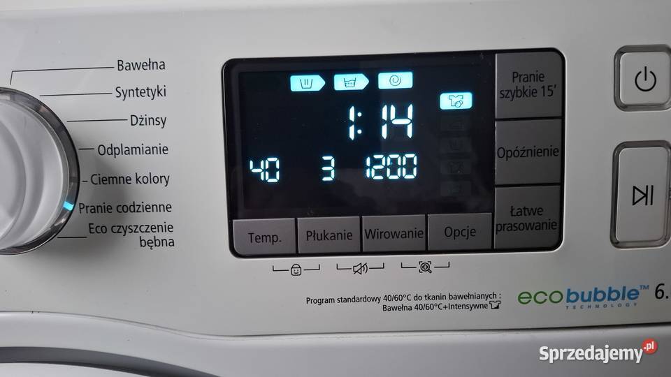 Pralka Samsung WF60F4E3W2W 60cm Sosnowiec