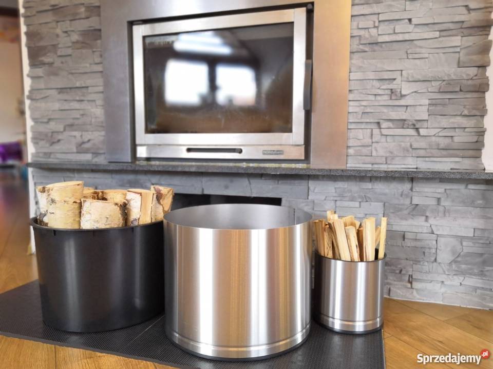 KOSZ NA DREWNO KOMINKOWE 2 STAL NIERDZEWNA Kraków