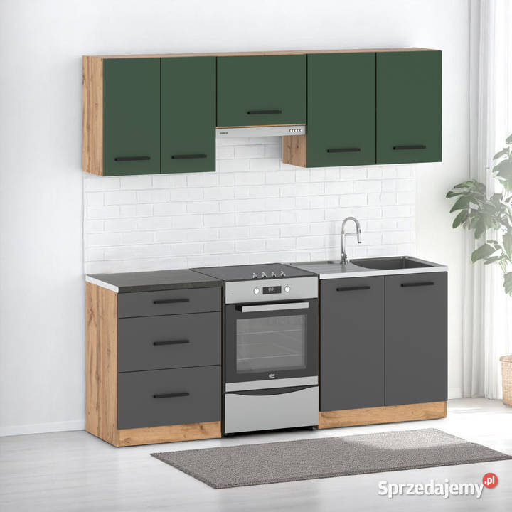 Kuchnia Mała Modułowa Z Blatem 2m Nowoczesna warmińsko-mazurskie Elbląg
