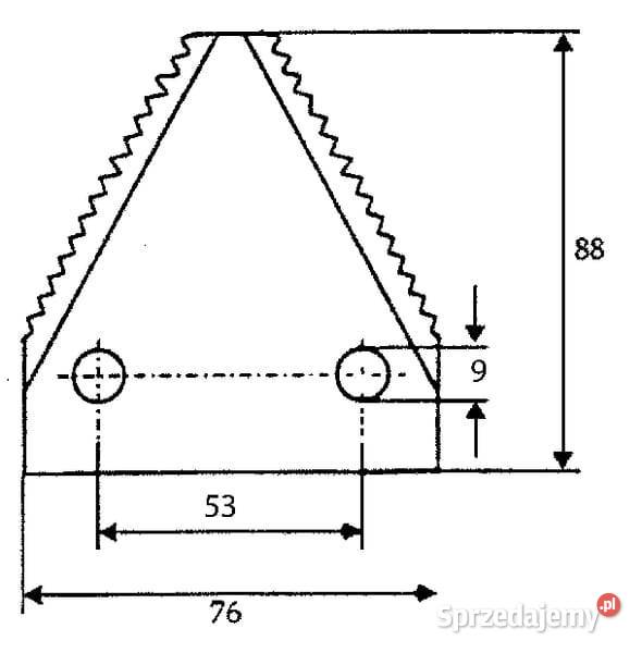 Nóż paszowozu FM09165 Kamionna sprzedam