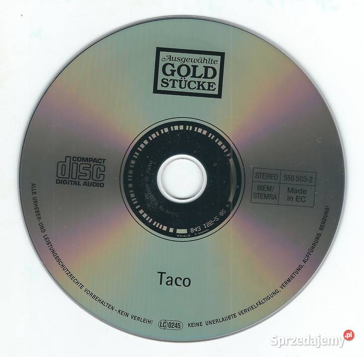 CD Taco Ausgewhlte Goldstcke 1994 Karussell mazowieckie Brwinów sprzedam