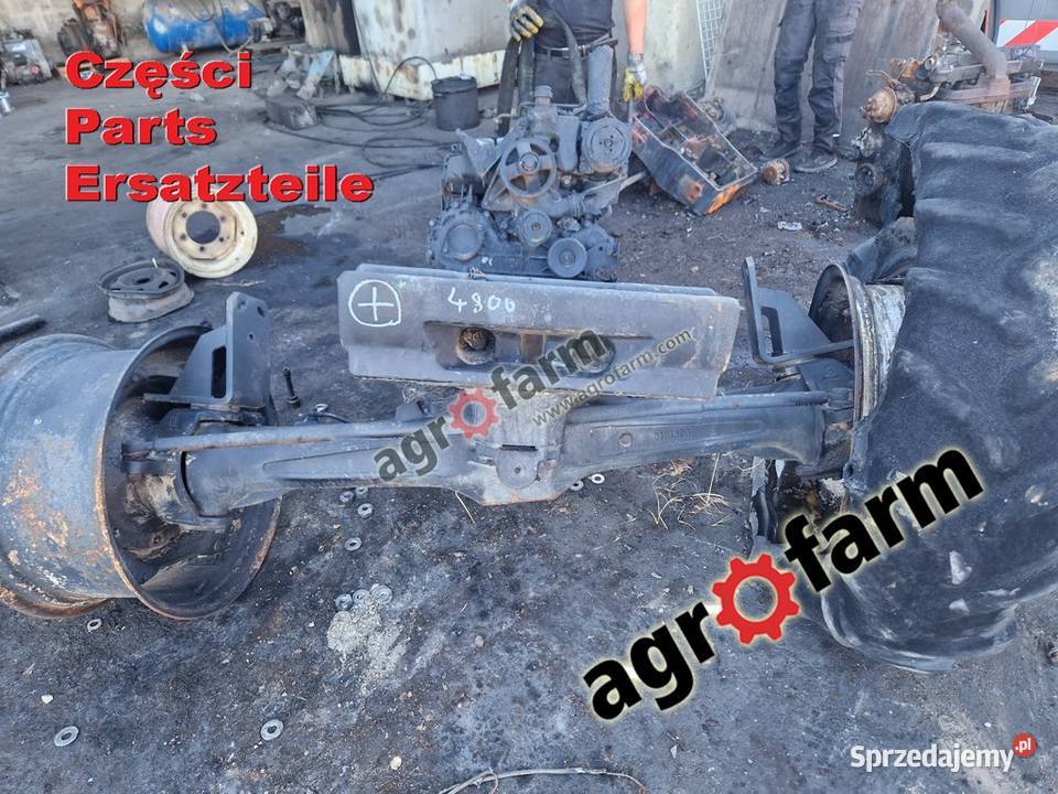 Ford 7740 części skrzynia biegów silnik most Byków sprzedam