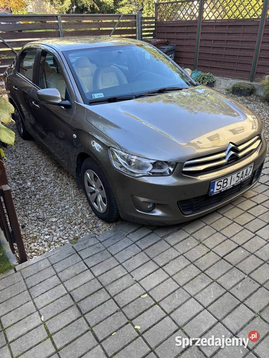 Citroen celysee 2013r bagażnik dachowy na 3 beżowy C-Elysee Siemianowice Śląskie