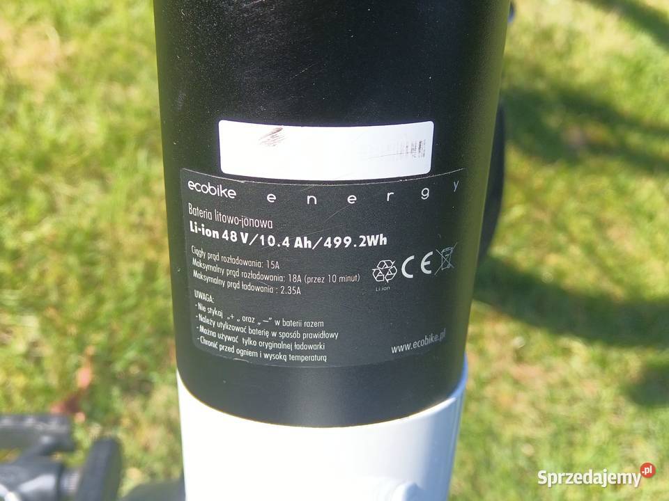 Rower elektryczny Ecobike LX300 Plewiska sprzedam