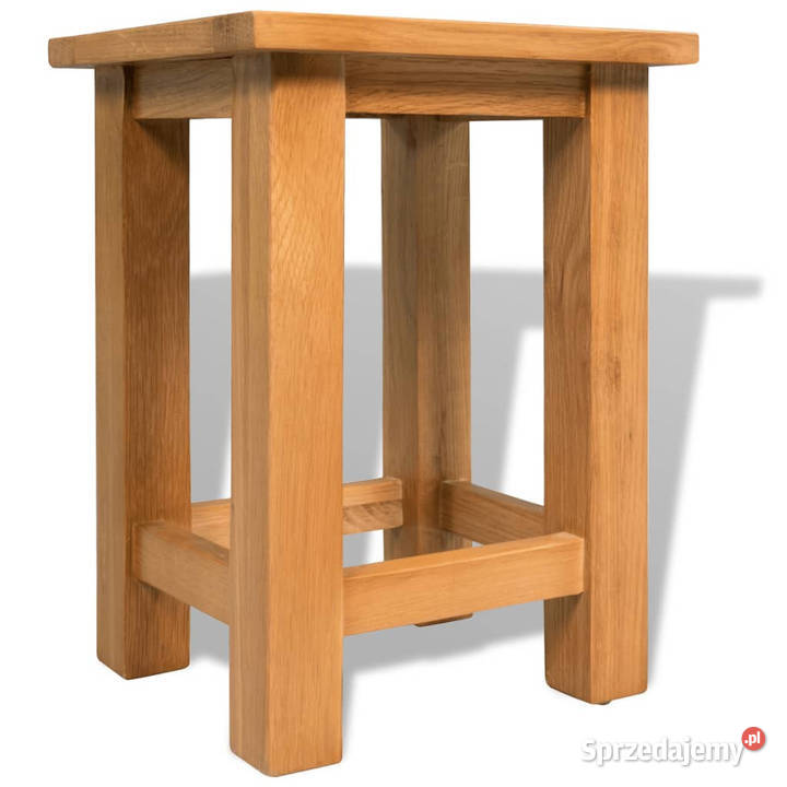 Stolik 27x24x37 lite drewno dębowe WM244207 Warszawa