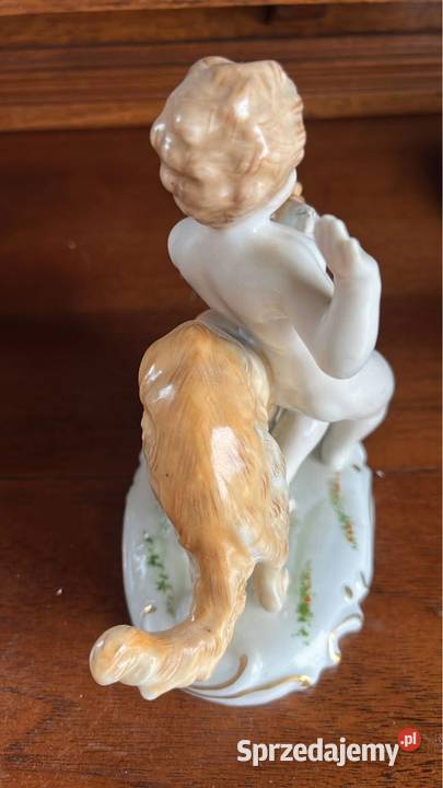 Figurka Putto z chartem Syg Import sprzedam