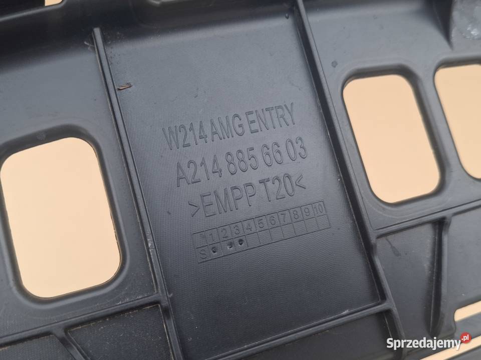 MERCEDES EKLASA W214 ŚLIZG MOCOWANIE ZDERZAKA Części montażowe lubuskie sprzedam