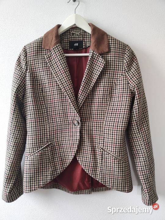 Marynarka Vintage y2k 80 90 00s Blezer Jacket Marynarki i żakiety Jasło