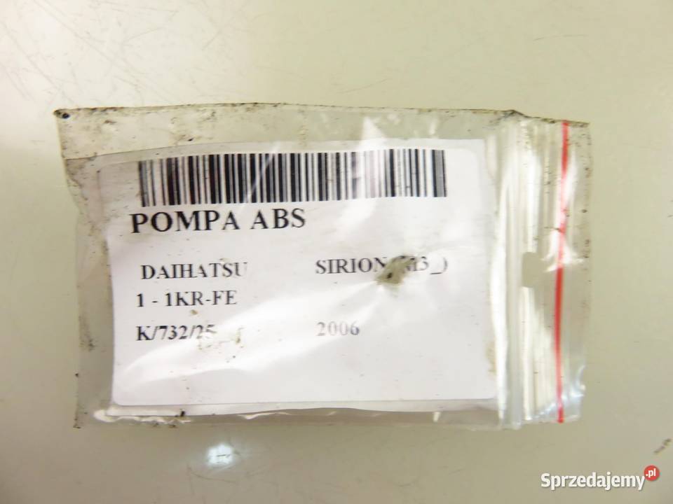 POMPA ABS DAIHATSU SIRION M3 89540B1010 Motoryzacja