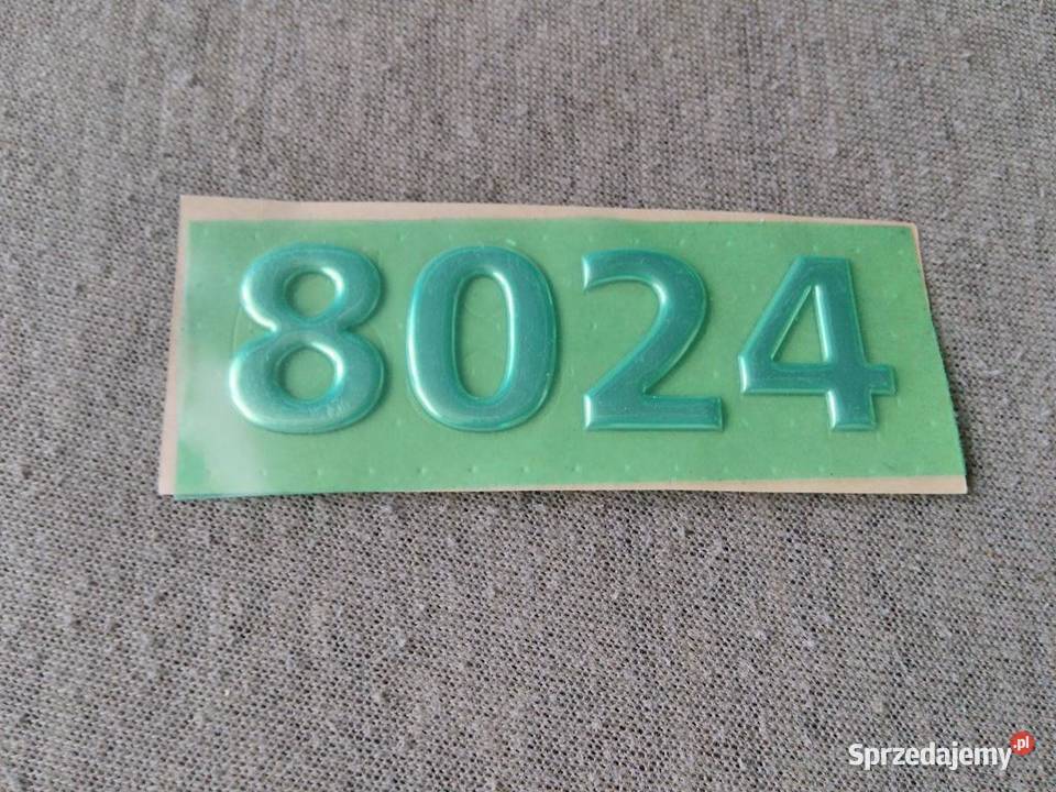 Ursus 8024 naklejka żelowa oryginalna Pozostałe Pozostałe Lublin