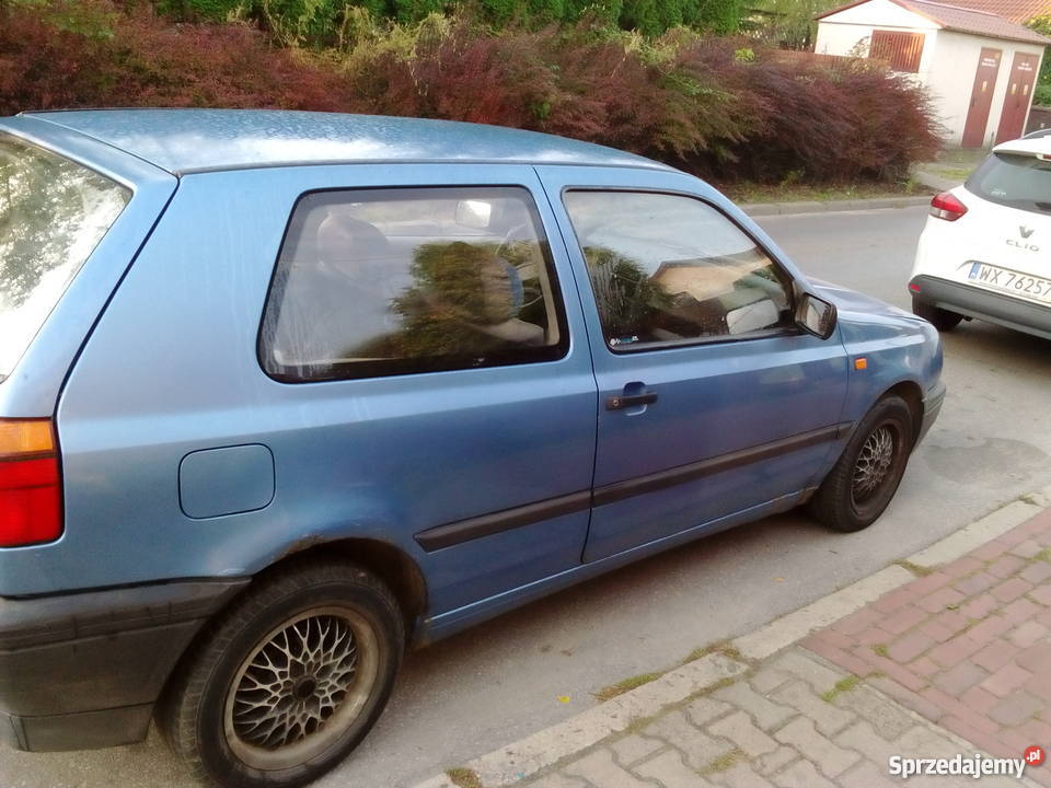 Sprzedam VW Golf III niebieski Dąbrowa Górnicza